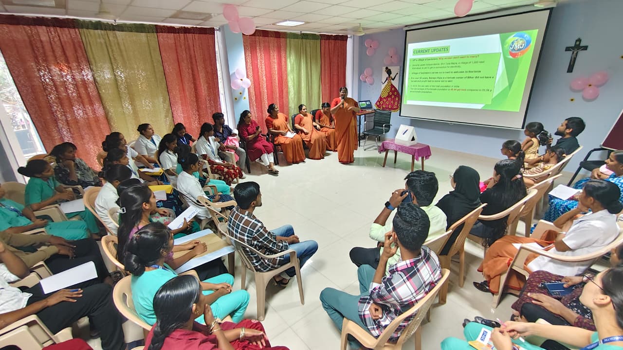 Observance of the International Girl Child Day 2025 at JMJ Hospital, Bangalore